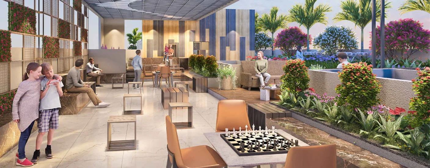 Sai Aura Pimple Saudagar Seating Area Image